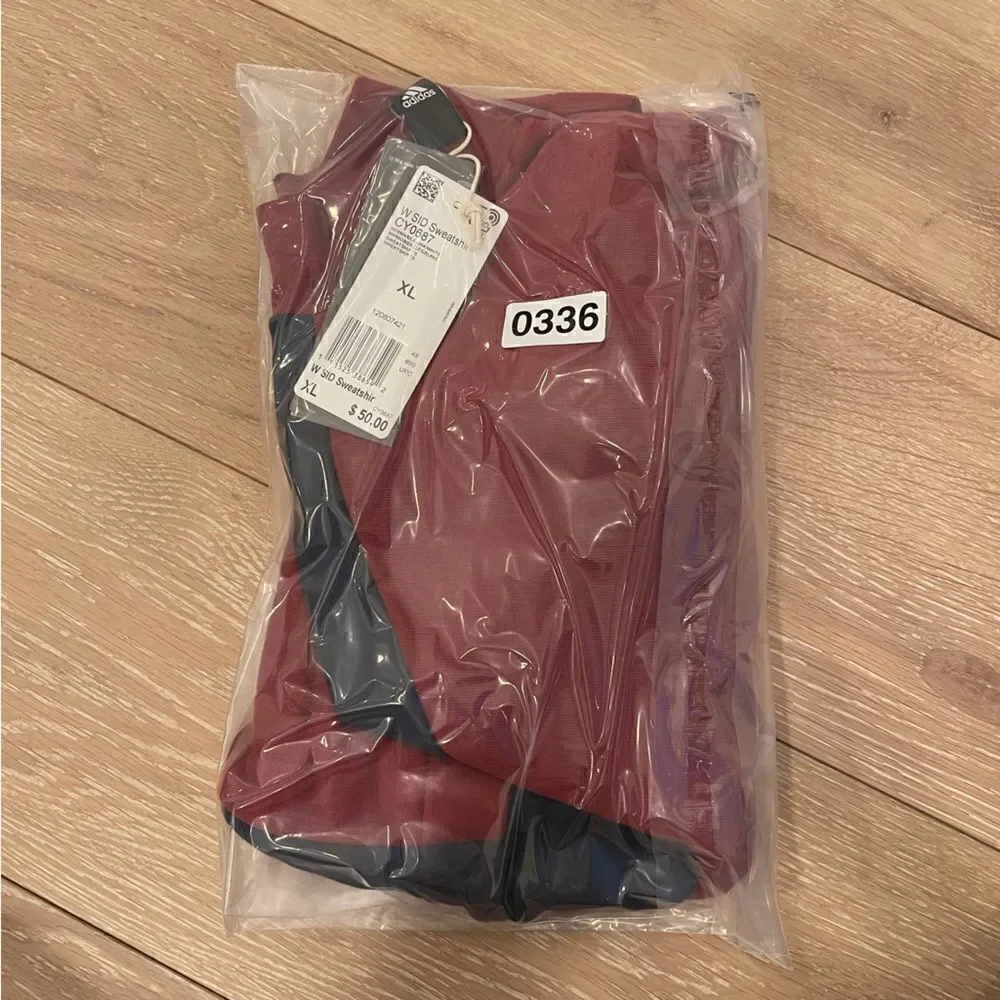NWT Adidas Crop Top Sweatshirt